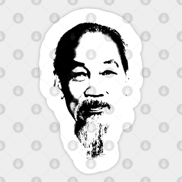 Ho Chi Minh Portrait Pop Art Sticker by phatvo